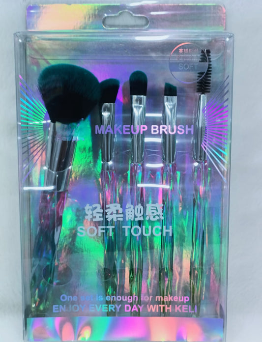 Makeup Brushes Set – 5 Beauty Products Tool Kit (Pack of 1)