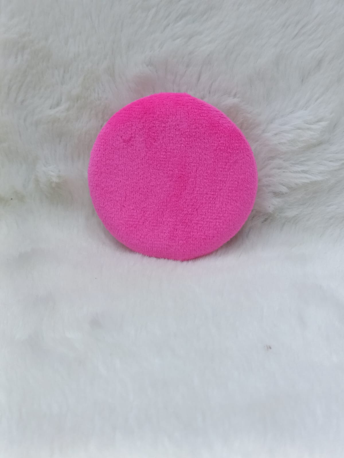 Round Powder Puff and Makeup Sponge Finger Pad with Strap Combo