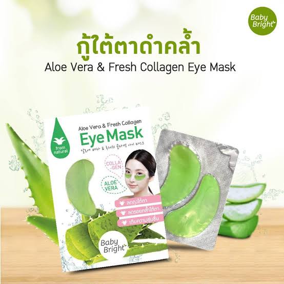 Baby Bright Aloe Vera & Fresh Collagen Eye Mask