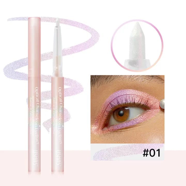 HBESTY USHAS Spot Eyeshadow Stick Pearlescent Fine Flash Eyeshadow Cream Cream Texture Quick-drying