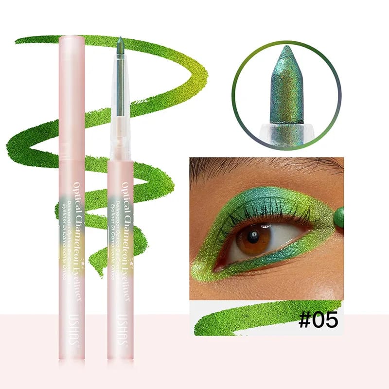 HBESTY USHAS Spot Eyeshadow Stick Pearlescent Fine Flash Eyeshadow Cream Cream Texture Quick-drying