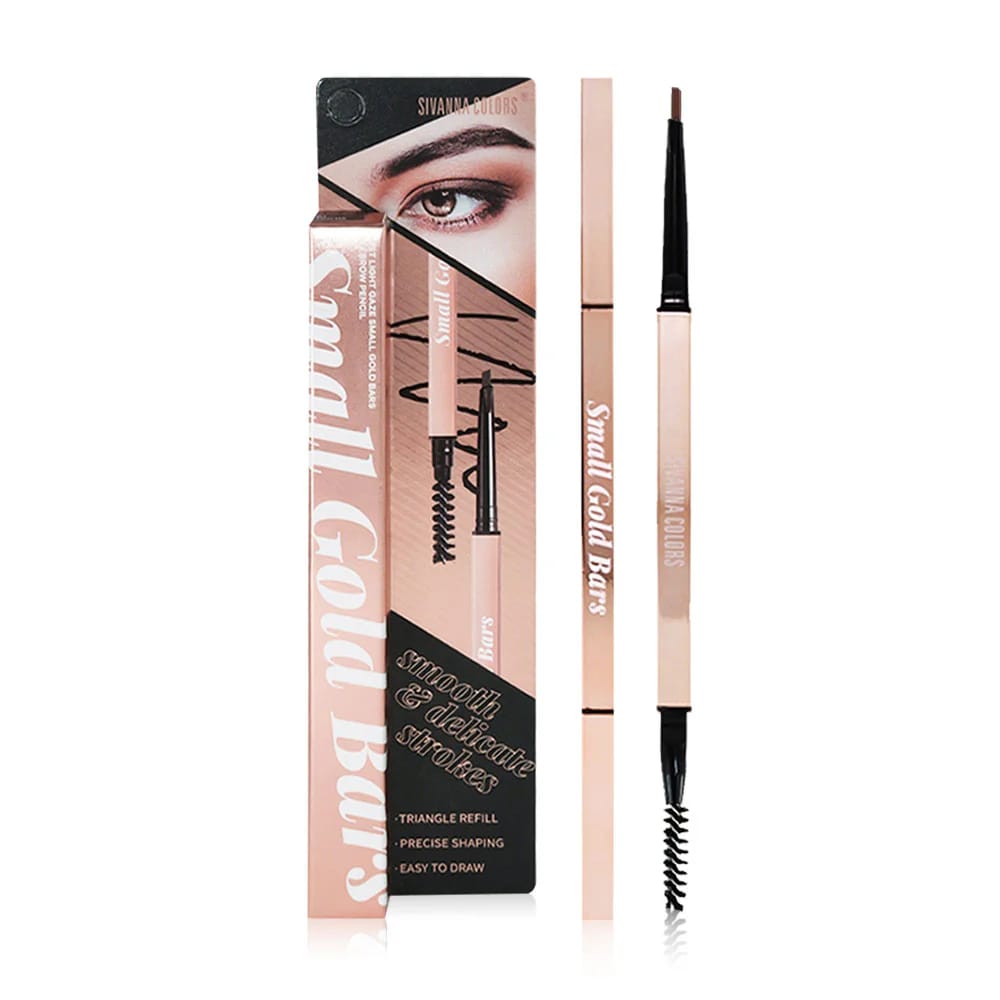 SIVANNA Colors Mist Light Gaze Small Gold Bars Eyebrow Pencil