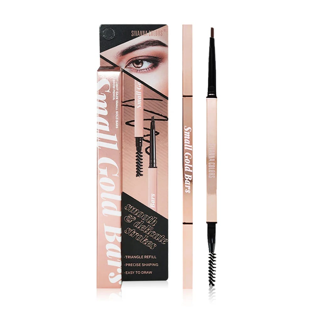 SIVANNA Colors Mist Light Gaze Small Gold Bars Eyebrow Pencil