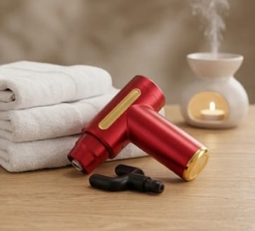 Deep Tissue Massage Gun for Full Body Pain Relief with 6 Adjustable Speed Settings