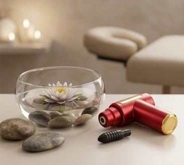 Deep Tissue Massage Gun for Full Body Pain Relief with 6 Adjustable Speed Settings