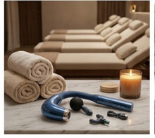 Massage Gun with Extended Handle – Deep Tissue Back Relief