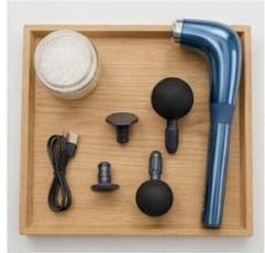 Massage Gun with Extended Handle – Deep Tissue Back Relief