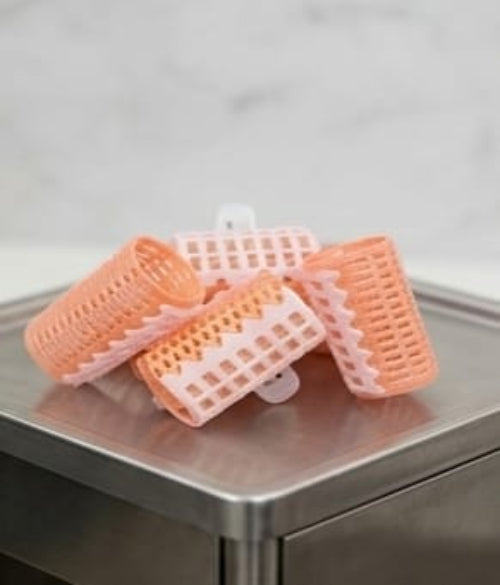 4 Pcs Plastic Hair Rollers – DIY Extra Volume Hair Styling Tools