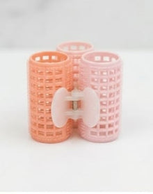 4 Pcs Plastic Hair Rollers – DIY Extra Volume Hair Styling Tools