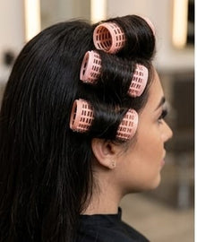 4 Pcs Plastic Hair Rollers – DIY Extra Volume Hair Styling Tools