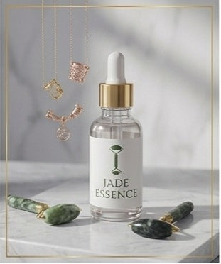 Jade Roller Face Massager – Natural Glow Skincare Tool