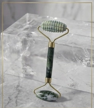 Jade Roller Face Massager – Natural Glow Skincare Tool