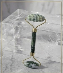 Jade Roller Face Massager – Natural Glow Skincare Tool