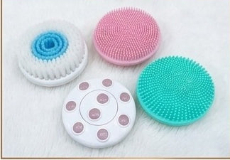3-in-1 Electric Facial Cleansing Brush – Deep Skin Care