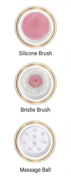 3-in-1 Electric Facial Cleansing Brush – Deep Skin Care