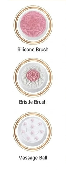 3-in-1 Electric Facial Cleansing Brush – Deep Skin Care