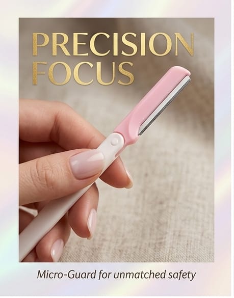Folding Eyebrow Razor for Women & Men – Face Razor