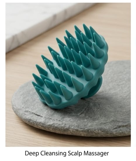 Scalp Massage & Shampoo Brush – Deep Clean & Relaxation