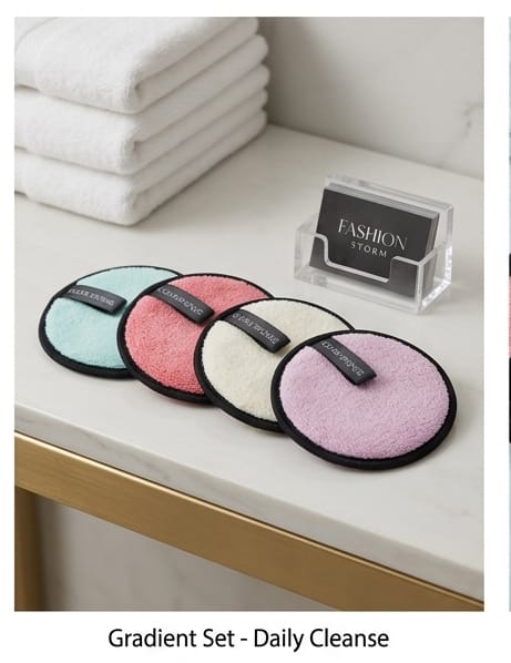 Fashion Storm Makeup Clean Sponge Facial and Makeup Remover Puff