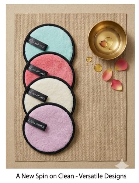 Fashion Storm Makeup Clean Sponge Facial and Makeup Remover Puff