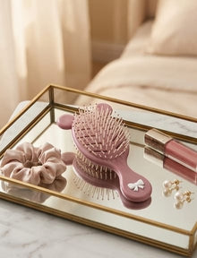 Mini Detangler Hair Brush – Compact & Tangle-Free Hair Care
