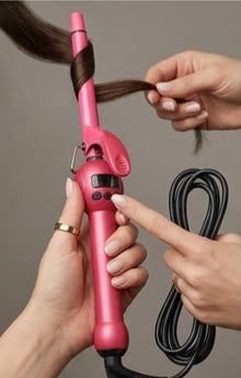 Mini Curling Iron Professional Hair Curler (KM - 1023)