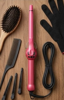 Mini Curling Iron Professional Hair Curler (KM - 1023)
