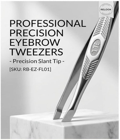 Metal Flat Tip Tweezer for Women