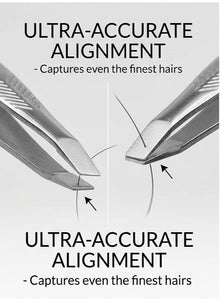 Metal Flat Tip Tweezer for Women
