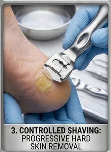 Foot Care Pedicure Callus Shaver Hard Skin Remover Foot Razor