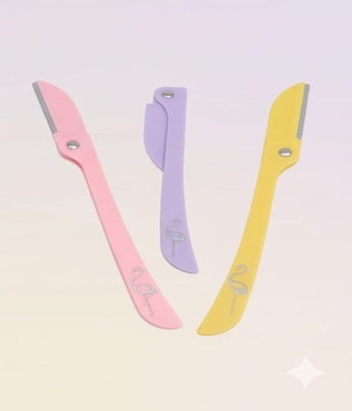 Traveling Size Eyebrow Razor – Set of 3