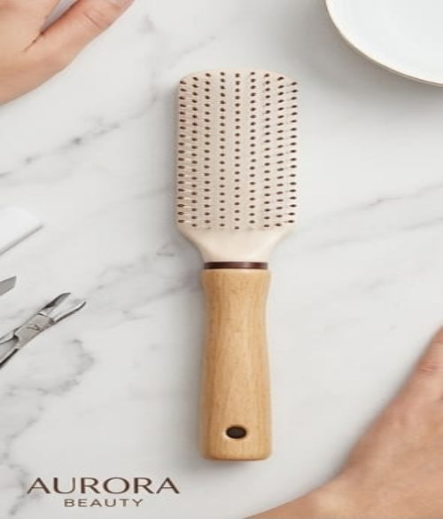 Professional Comb Set featuring a Wet Dry Massage Detangling Hair Brush