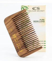Neem Wood Shampoo Comb No.29