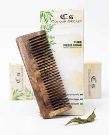 Neem Wood Shampoo Comb No. 39
