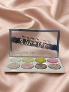 MSLOVE Professional Makeup 8 New Color Highlighter
