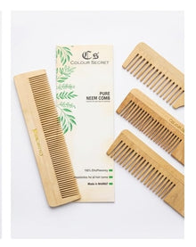 Natural Neem Wooden Comb No. 25