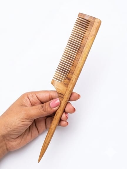 CS Colour Sec Neem Hair Comb No.27