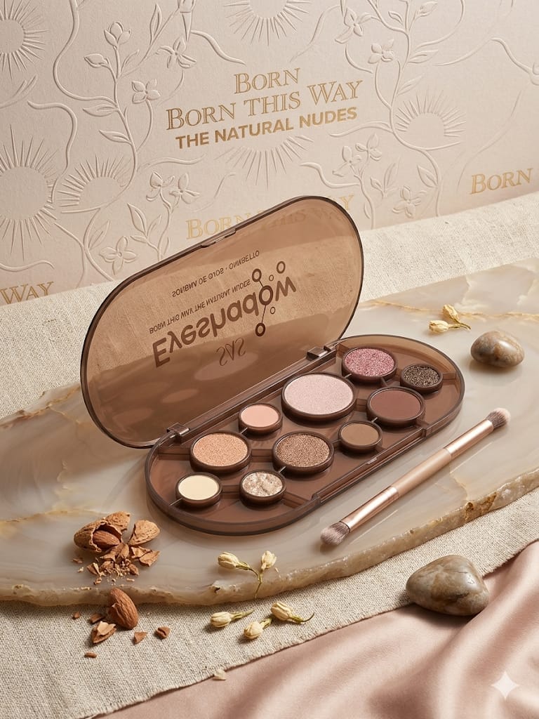 SAS Eyeshadow Born This Way – The Natural Nudes