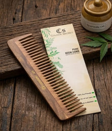 CS Colour Sec 100% Pure &amp; Natural Neem Wood Comb  NO.49