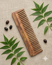 CS Colour Sec 100% Pure &amp; Natural Neem Wood Comb  NO.49