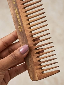 CS Colour Sec 100% Pure &amp; Natural Neem Wood Comb  NO.49