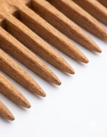 Neem Wood Shampoo Comb No. 15