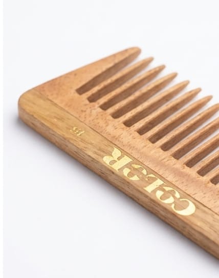 Neem Wood Shampoo Comb No. 15