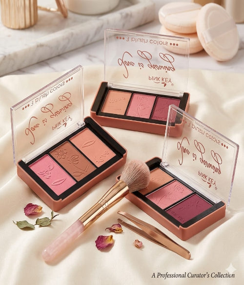 Pink Key Love Is Glowing Blush Colors