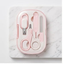 Teddy Baby Manicure Set nail cutter, nail filer, scissor, tweezer, and ear pick