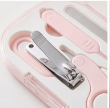 Teddy Baby Manicure Set nail cutter, nail filer, scissor, tweezer, and ear pick