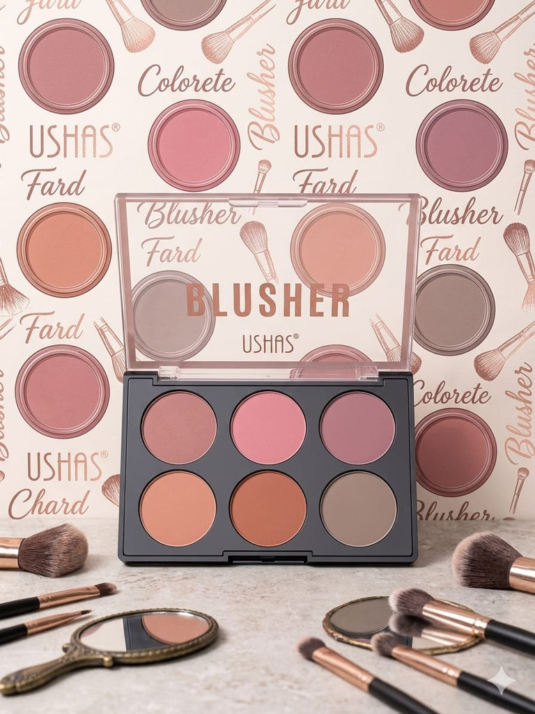 USHAS Blusher Colorete Fard