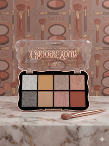 PALETA DE RUBOR + ILUMINADOR + CONTORNO UF005B de USHAS