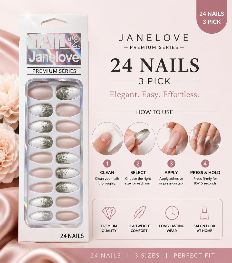 Nail JANELOVE Premium Series – 24 Nails