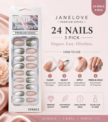 Nail JANELOVE Premium Series – 24 Nails